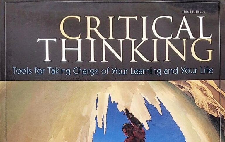 Critical Thinking ~ by Linda Elder and Richard Paul – Teja Bell